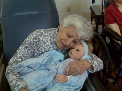 Baby Doll Therapy for Memory Care Residents